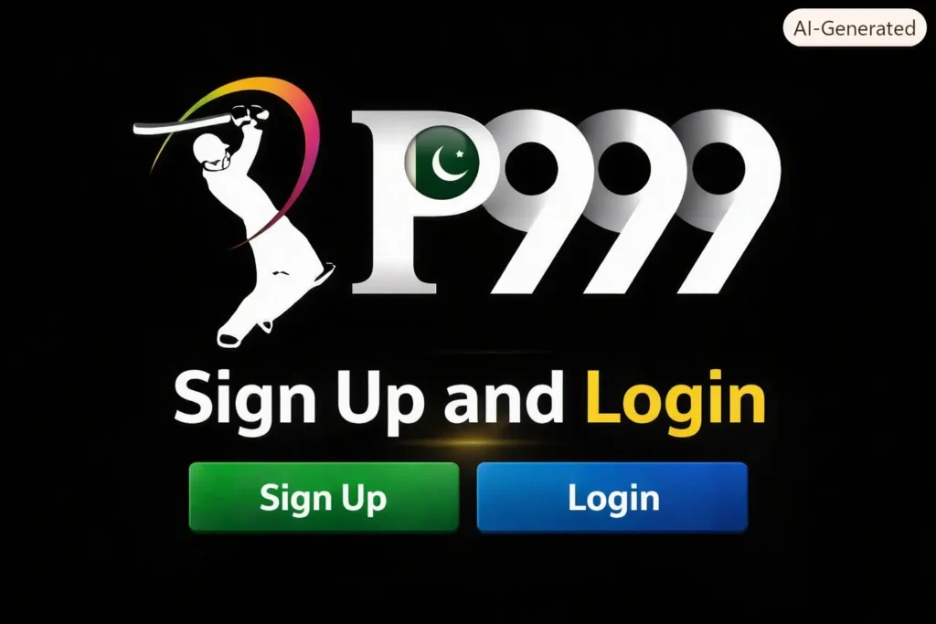 P999 Sign Up and Login